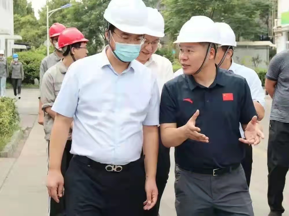 泰安市副市长唐传营一行莅临ghw旗下汉威集团调研